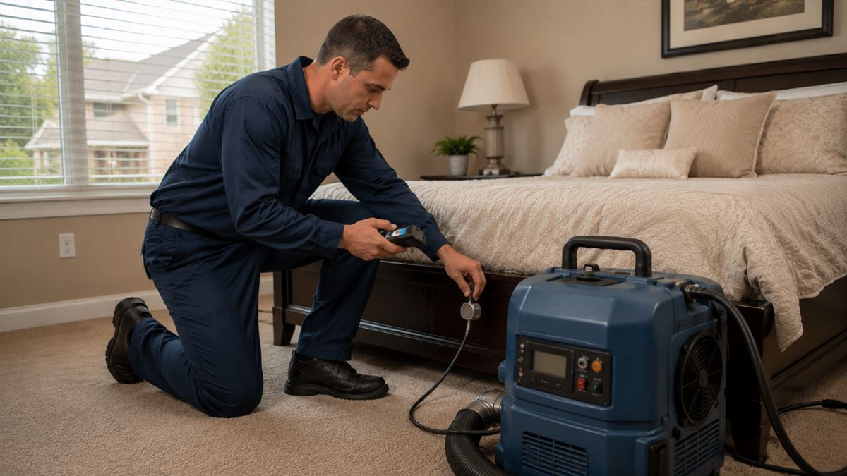 Bed bug heat treatment technician in Missouri City TX